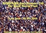 NIMHANS Recruitment 218 for Staff Nurse Post