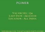 PGIMER Recruitment 2019 For Assistant Professor Govt Job