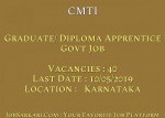 CMTI Recruitment 2019 For Graduate/ Diploma Apprentice Govt Job