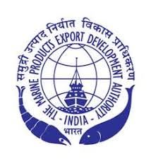 MPEDA - Marine Products Export Development Authority एमपीईडीए Logo