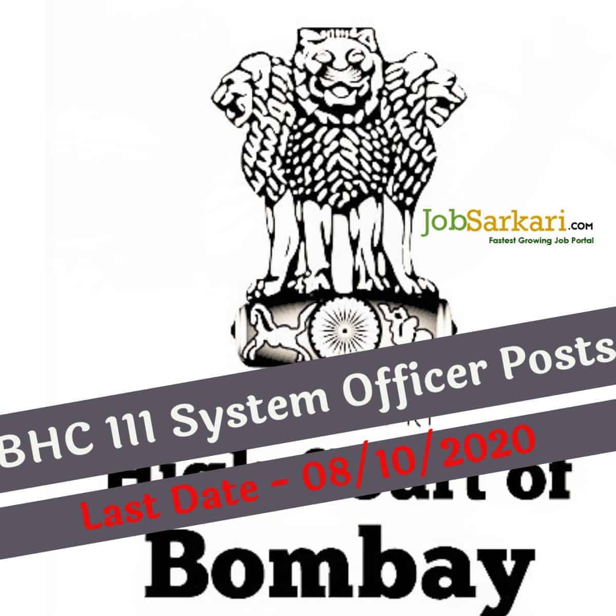 BHC 111 System Officer Posts