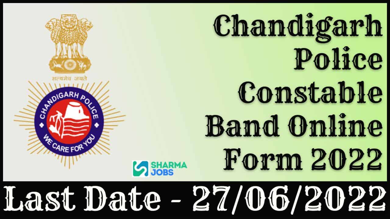 Chandigarh Police Constable Band Online Form 2022 1