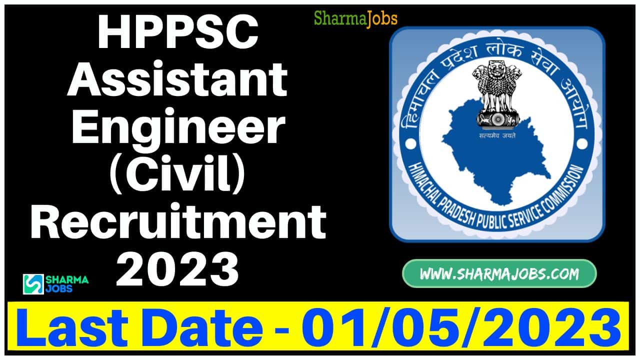 HPPSC Assistant Engineer (Civil) Recruitment 2023