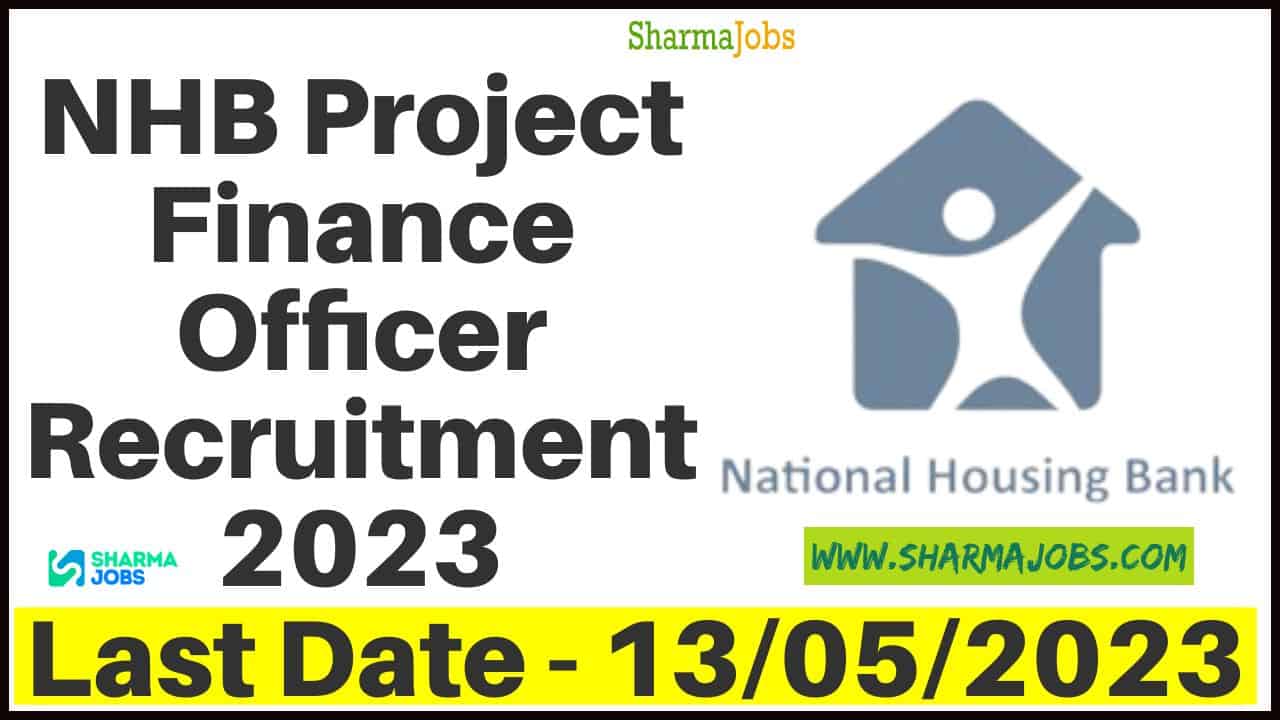 NHB Project Finance Officer Recruitment 2023