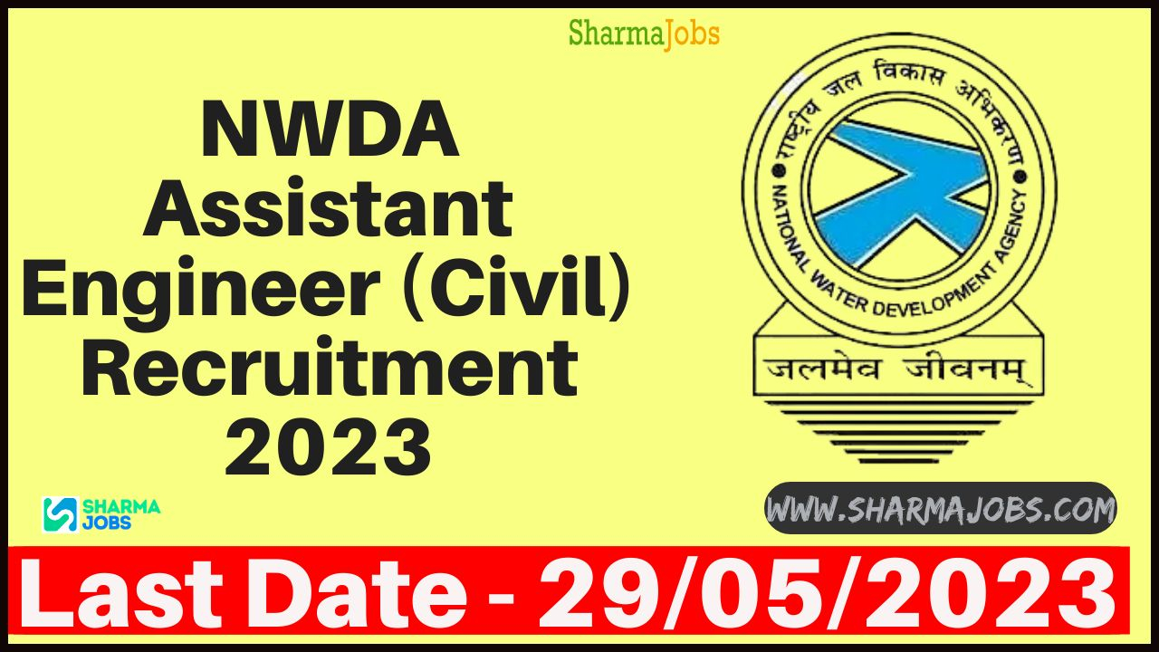 NWDA Assistant Engineer (Civil) Recruitment 2023 1