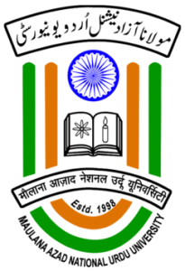 MANUU - Maulana Azad National Urdu Universityएमएएनयूयू Logo