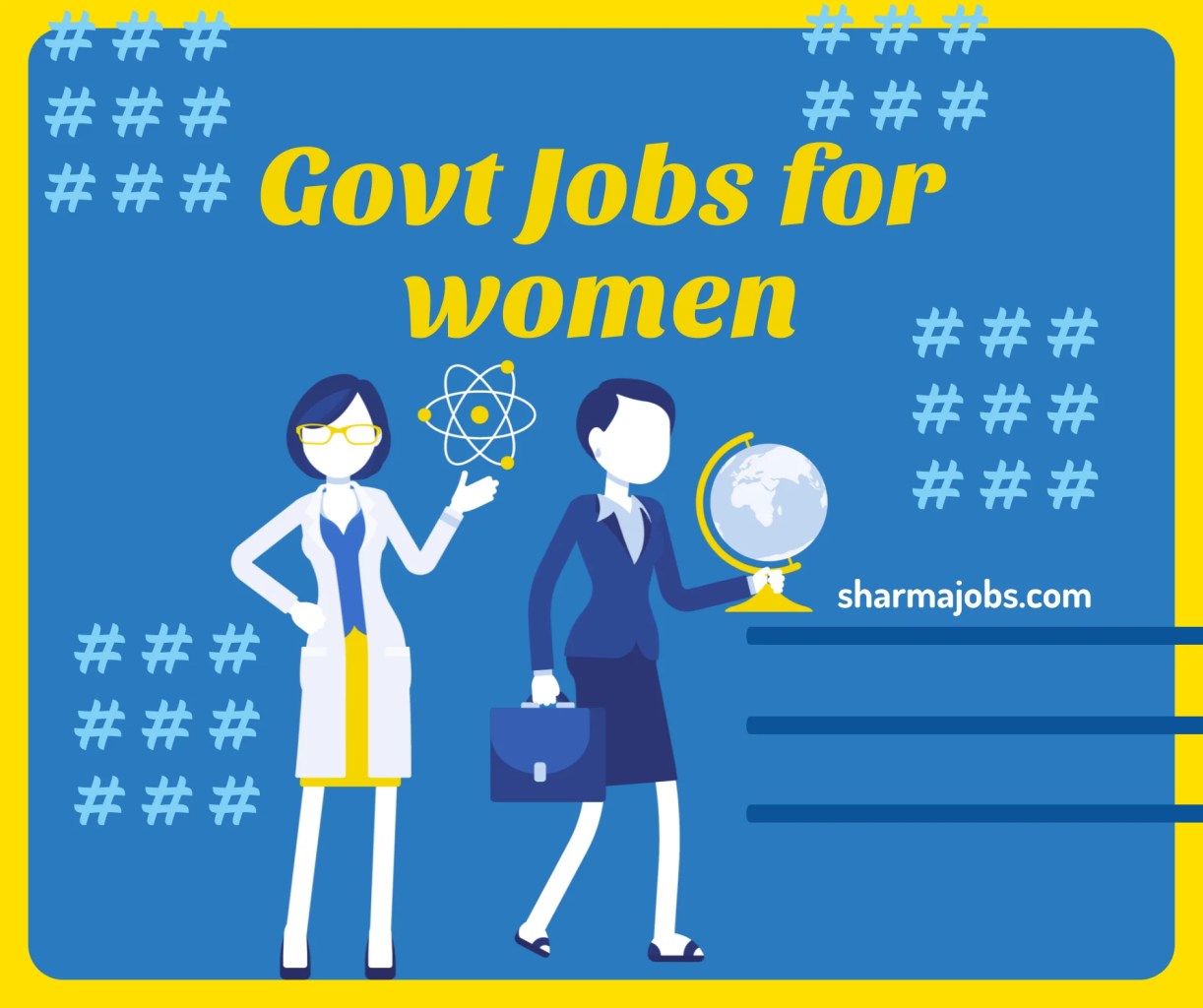 Govt jobs for women