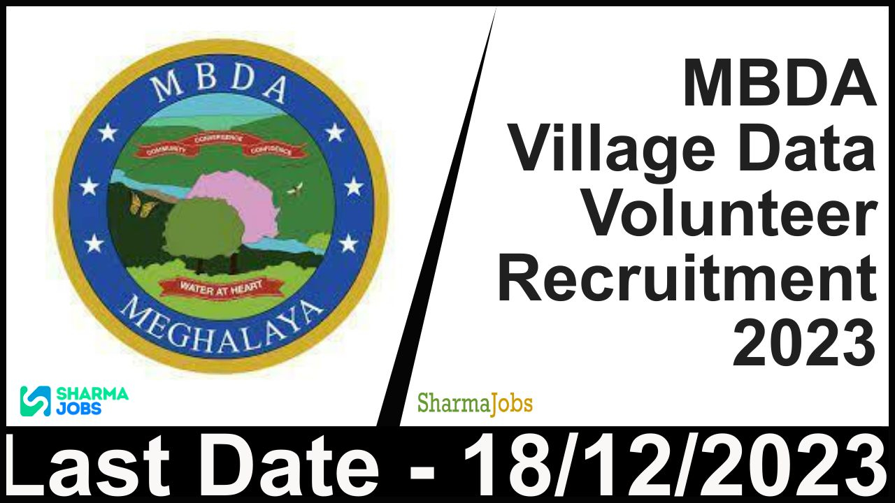 MBDA Village Data Volunteer Recruitment 2023