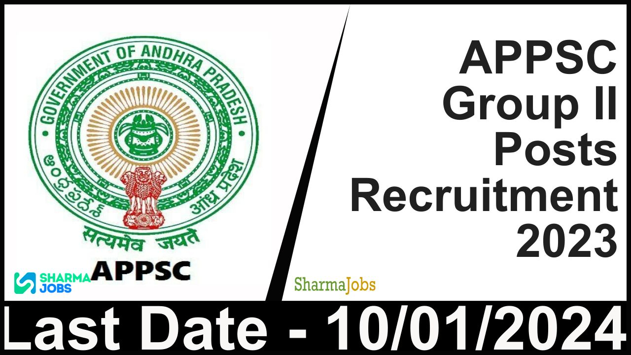 APPSC Group II Posts Recruitment 2023