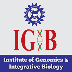 Institute of Genomics and Integrative Biologyइं. ऑफ जी. इं. बा. Logo