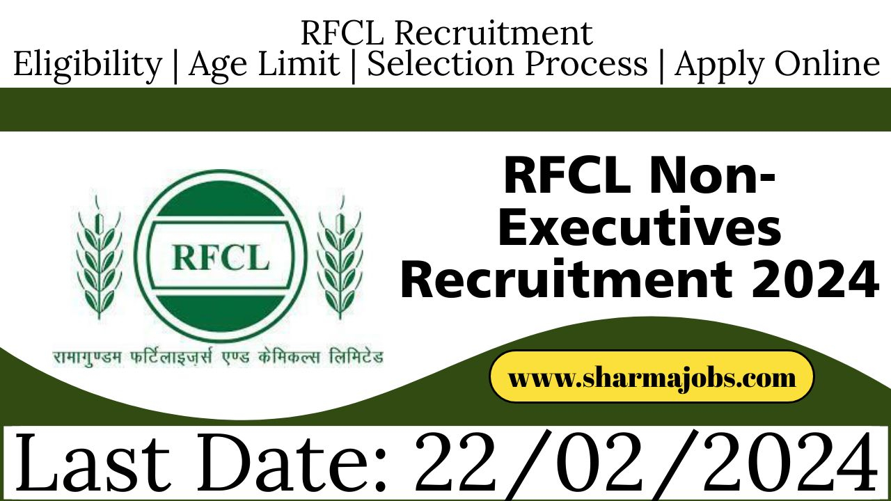 RFCL Non-Executives Recruitment 2024