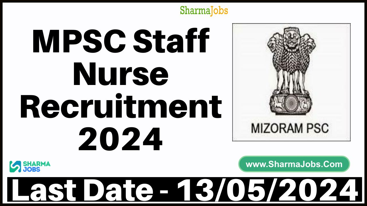MPSC Staff Nurse Recruitment 2024