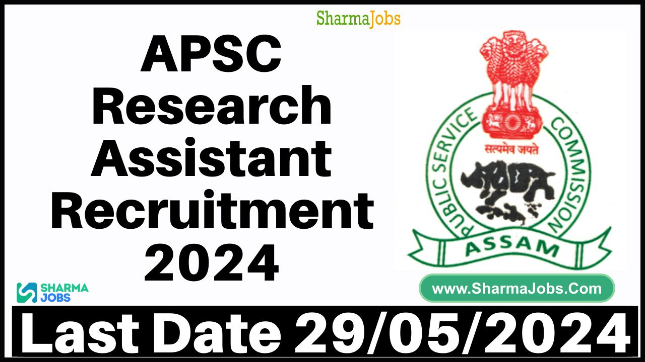 APSC Research Assistant Recruitment 2024