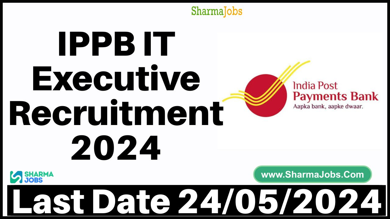 IPPB IT Executive Recruitment 2024